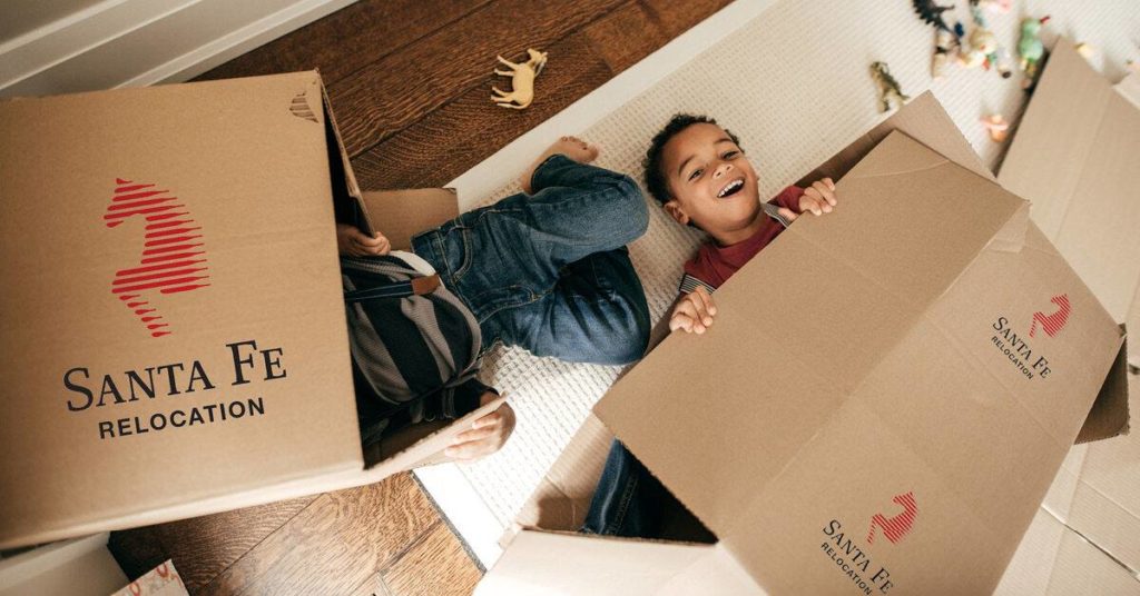 Moving Cardboard Boxes - Santa Fe Relocation