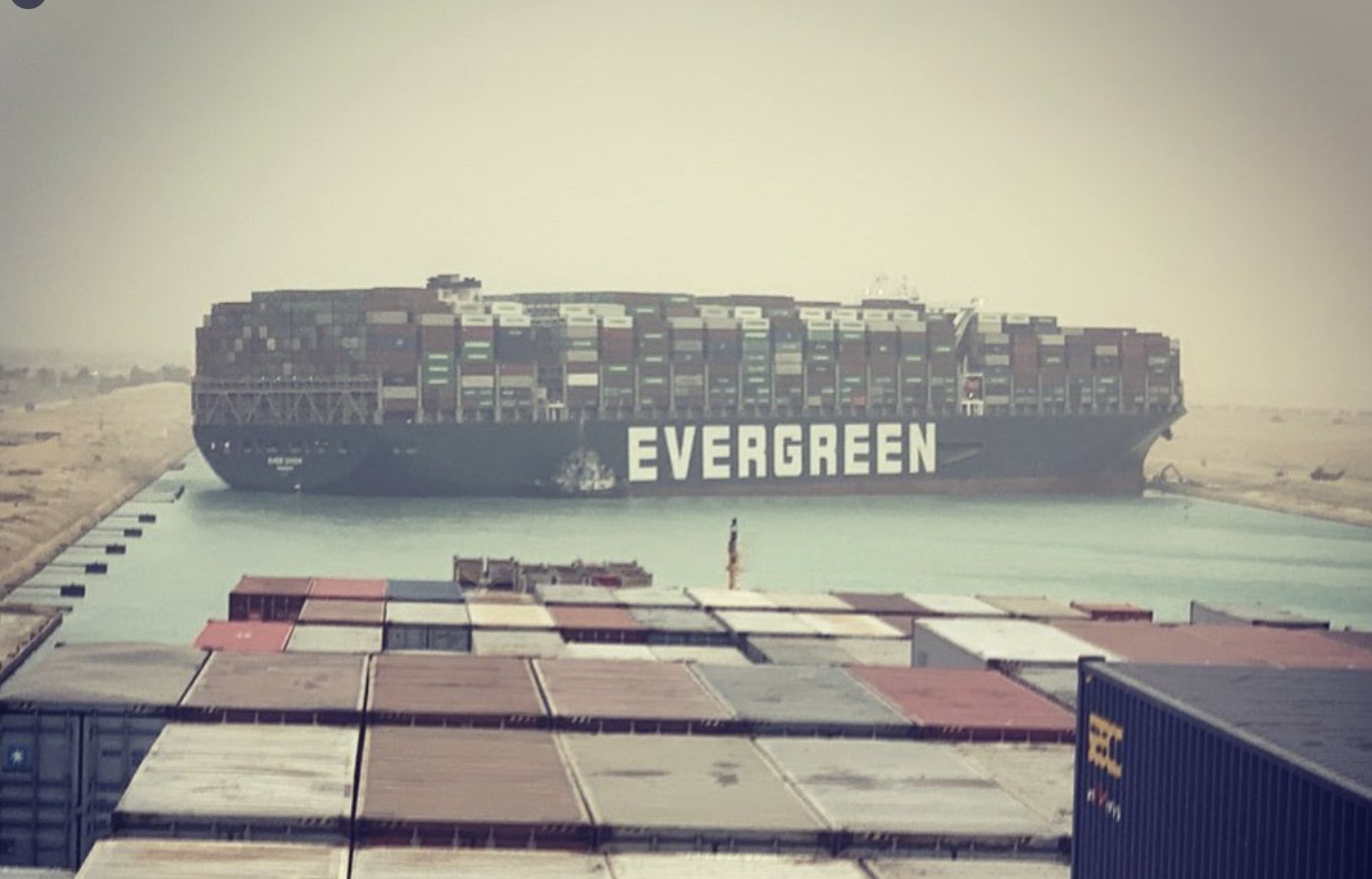 Ocean freight update—Suez canal blockage