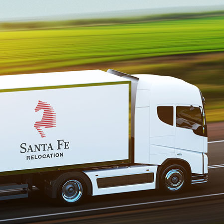 Santa Fe branded truck