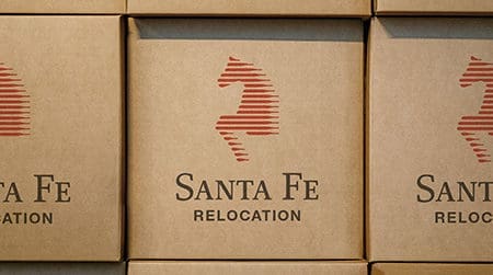 Santa Fe branded boxes