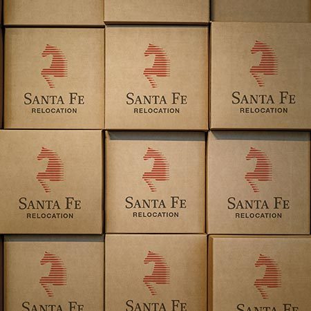 Santa Fe branded boxes