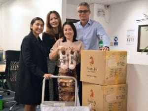 Our Bangkok International Moving team working hard to give back to the community, one of our many passions as an organisation.